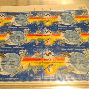 Vintage Post Stamps different kinds